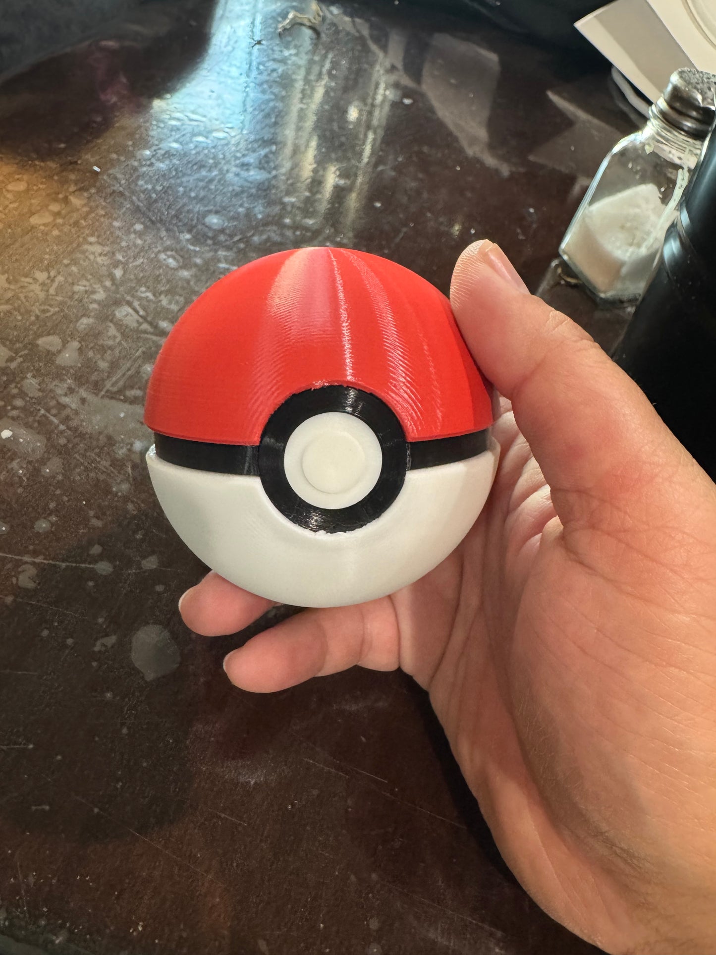 Full Size Pokeball with Stand